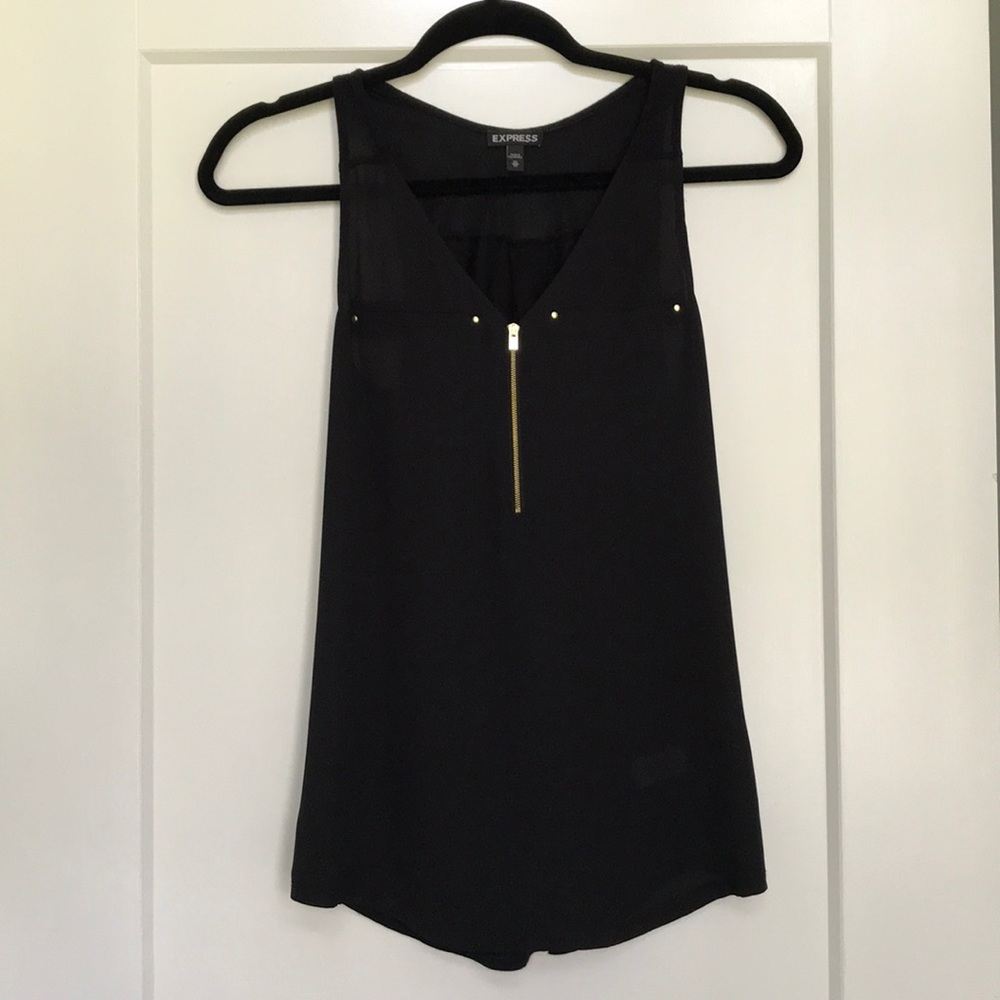 Express sleeveless blouse